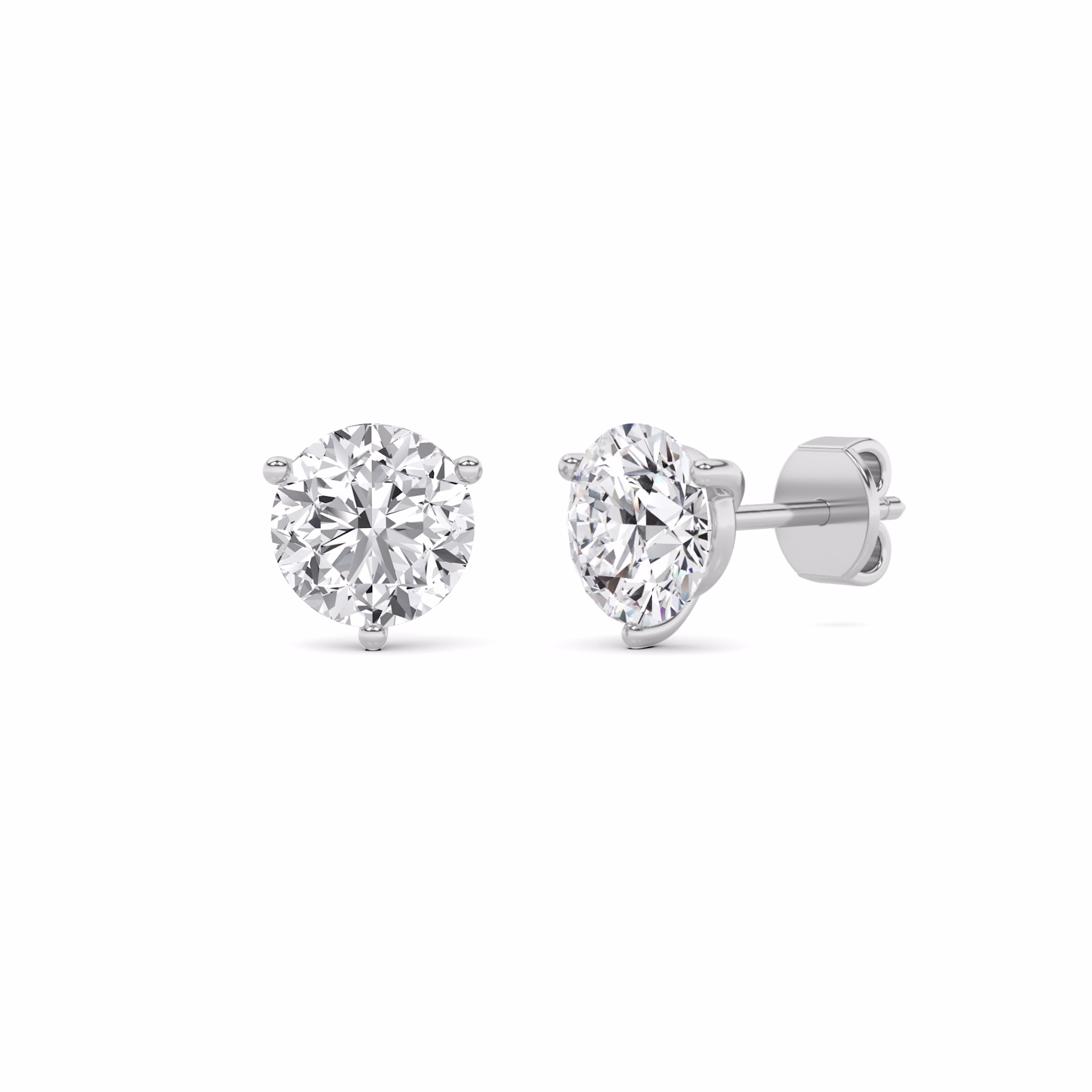 Diamond Stud Earrings